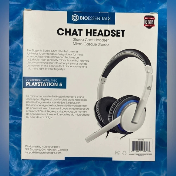 Bioessentials - PS5 Stereo Chat Headset - BNIB  🎧🎮 - Picture 6 of 8